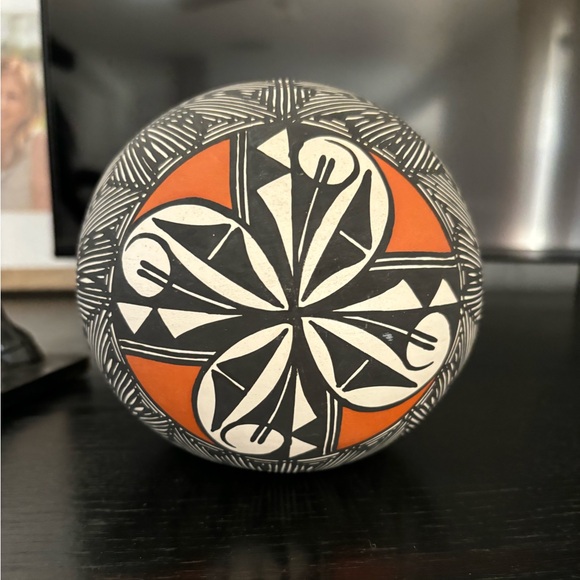 🌿🪴Vintage Acoma New Mexico Pueblo Native American Indian Pottery. - Picture 6 of 9